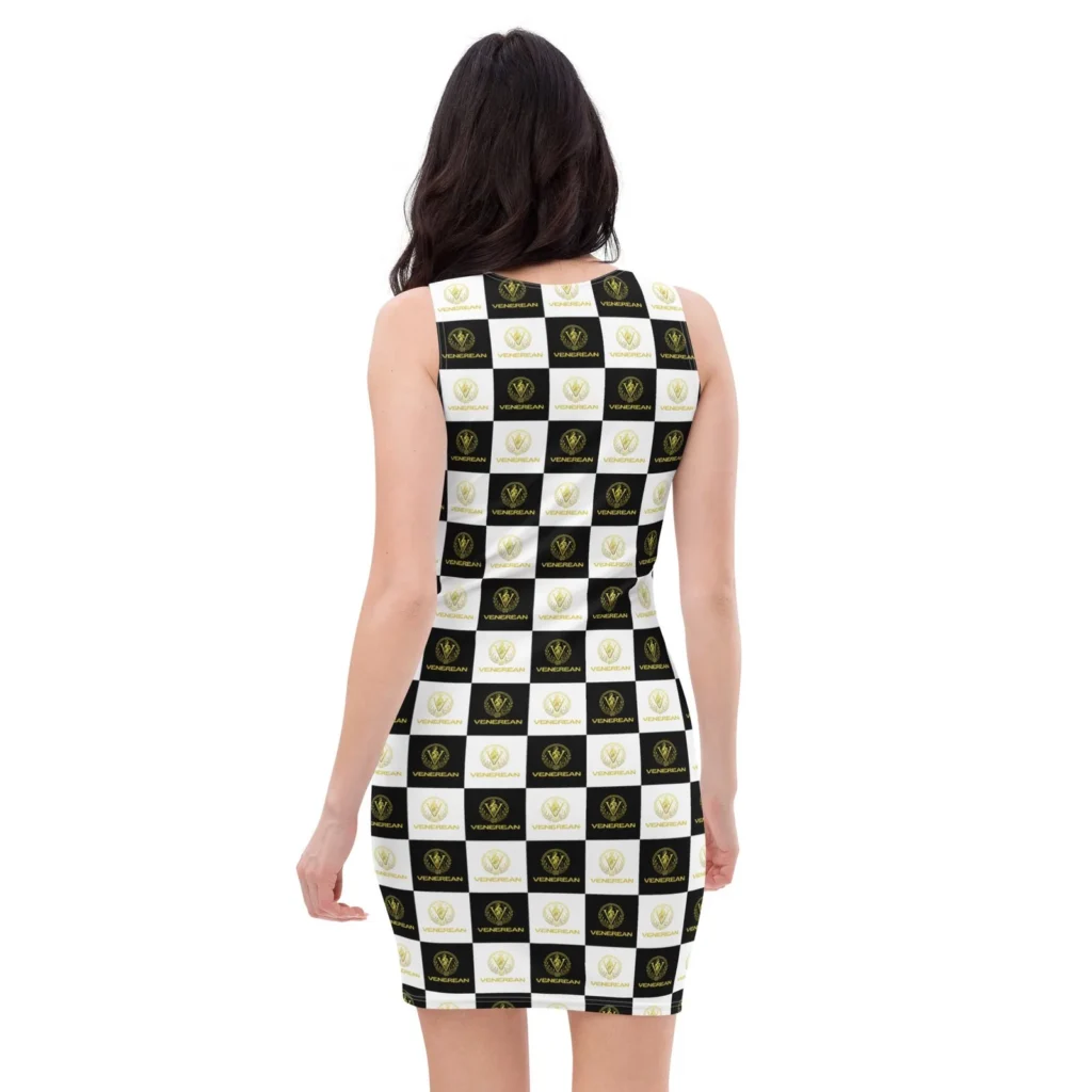 Venerean Statement Fitted Dress alternate view