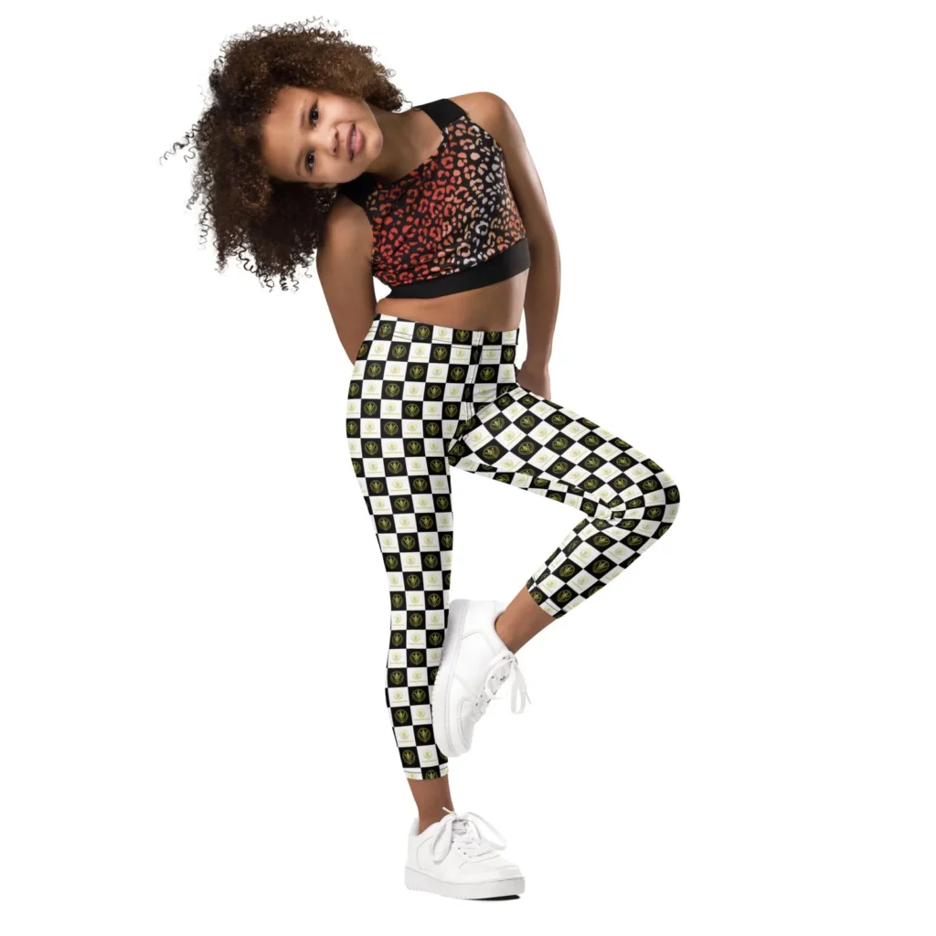 Venerean Vivid Kids' Leggings alternate view
